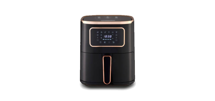 JoyBuy: Friteuse sans huile Heinrich's HFR 8216 - 5 L, 1450 W, tactile, 6 programmes à 34,99€