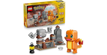 Amazon: LEGO® Pokémon Smart Play  Salamèche et Racaillou (72157) à 17,99€
