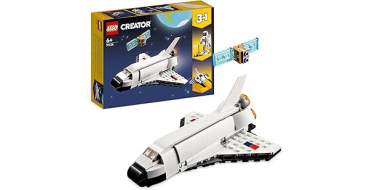 Amazon: LEGO® Creator 3-en-1 La Navette Spatiale (31134) à 9,49€ (au lieu de 9,99€)