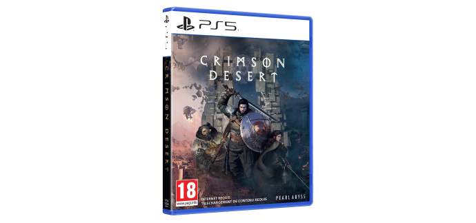 Amazon: Crimson Desert sur PS5 à 47,01€ (au lieu de 62,21€)