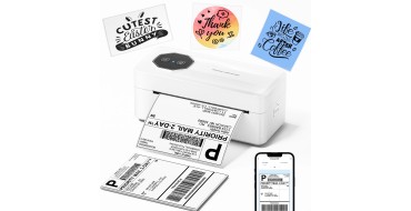 Amazon: Imprimante thermique Tattmuse - Bluetooth 4x6 pour étiquettes expédition à 44,99€ (au lieu de 54€)