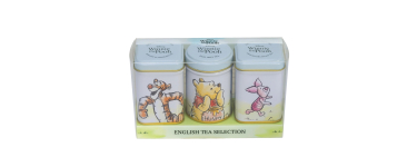 Amazon: Coffret 3 mini boîtes à thé New English Teas Winnie l'Ourson - 3 thés anglais à 9,99€