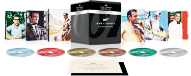 Amazon: James Bond Collection S.Connery Steelbook 4K à 145,52€ (au lieu de 199,99€)
