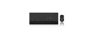 JoyBuy: Ensemble clavier et souris sans fil AZERTY - 2,4 GHz, silencieux - PC portable à 9,98€