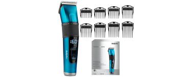 Amazon: Tondeuse cheveux BaByliss E990E - Lame acier, sans fil à 49,9€ (au lieu de 64,52€)