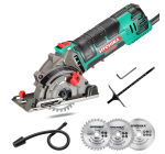 Amazon: Mini scie circulaire Hychika - 500 W à 43,66€ (au lieu de 65,99€)