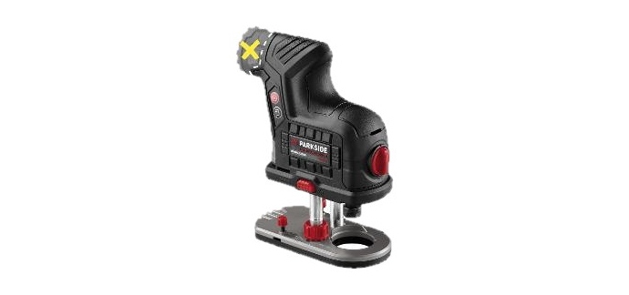 LIDL: Affleureuse sans fil PARKSIDE PERFORMANCE PPAKF 12 - 12 V, 13 000 tr/min à 44,99€