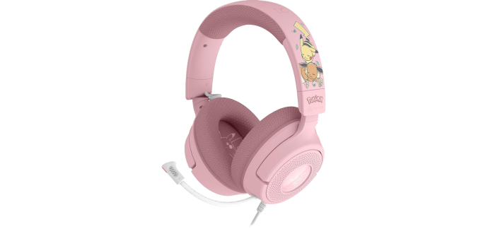 Amazon: Casque Gaming Razer Kraken V4 X Pokémon (PC) à 113,99€ (au lieu de 119,99€)