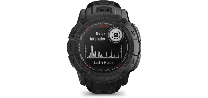 Amazon: Montre GPS Garmin Instinct 2X Solar Tactical Edition - 50mm à 259,99€ (au lieu de 304,77€)