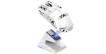 Amazon: Souris de Jeu Attack Shark X6 - Superlight 49g, Sans Fil/Filaire, Blanc à 35,39€ (au lieu de 54,41€)