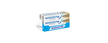 Amazon: Lot de 6 Dentifrices Sensodyne Soin Complet Triple Action 75 ml à 12,59€ (au lieu de 27,54€)