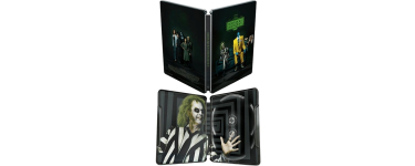 Amazon: Beetlejuice Beetlejuice 4K Steelbook (4K Ultra HD) à 23,09€ (au lieu de 34,99€)