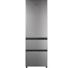 JoyBuy: Haier HTW5618ENMG Réfrigérateur-congélateur 3 portes 360 L, Total No Frost, Wi-Fi à 599,99€