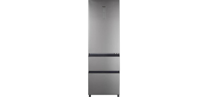 JoyBuy: Haier HTW5618ENMG Réfrigérateur-congélateur 3 portes 360 L, Total No Frost, Wi-Fi à 599,99€