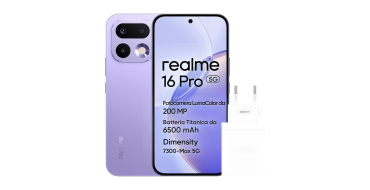 Amazon: Smartphone 6,78" Realme 16 Pro - 8/256 Go, 5G, AMOLED 144 Hz - écran à 270€ (au lieu de 285€)