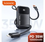 JoyBuy: Batterie externe toocki 10 000 mAh - 35 W, USB-C PD3.0, QC4+ à 16,99€ (au lieu de 23,99€)
