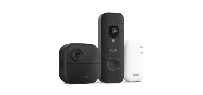 Amazon: Pack Blink - Sonnette vidéo 2K+ Sync Module Core + Caméra Outdoor 4 à 24,99€ (au lieu de 79,99€)