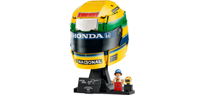 Carrefour: LEGO 43024 Casque Ayrton Senna (LEGO) à 71,99€ (au lieu de 89,99€)