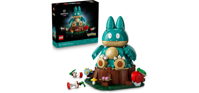 Amazon: LEGO® Pokémon Goinfrex (72150) à 47,99€ (au lieu de 64,04€)