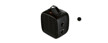 LIDL: TRONIC Chauffage soufflant céramique TKHL 1200 B1 - 1200 W, 2 niveaux à 11,99€ (au lieu de 14,99€)