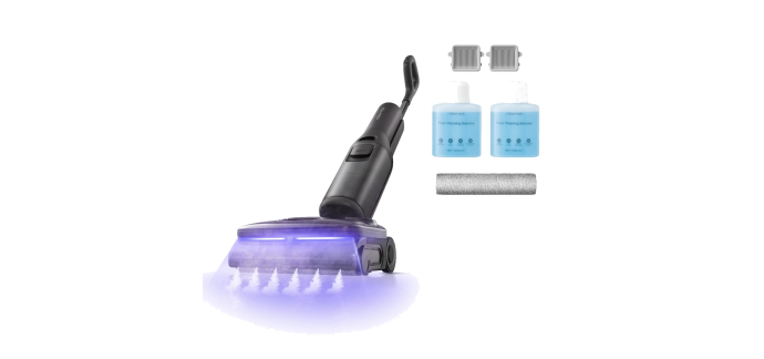 Amazon: Aspirateur laveur Roborock F25 Steam Set - Sans fil, vapeur à 399€ (au lieu de 520,04€)