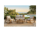 Cdiscount: Salon de jardin bois d'acacia 4 personnes BOHEMIA crème à 699,99€ (au lieu de 749,99€)