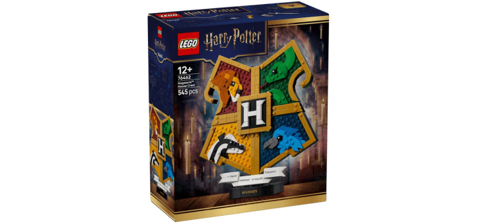 E.Leclerc: LEGO 76462 Blason des Maisons de Poudlard (LEGO) à 35,99€ (au lieu de 49,99€)