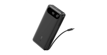 Amazon: Batterie externe Anker A1383 - 20000 mAh, 87W max, 65W USB-C, câble intégré à 37,99€