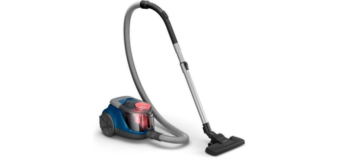 Cdiscount: PHILIPS XB2123/09 - Série 2000 PowerCyclone 4 - Aspirateur sans sac - 850W - 77db à 59,99€