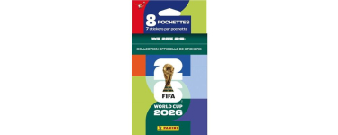 Cdiscount: Blister PANINI Coupe du Monde FIFA 26 - 8 pochettes de 7 stickers à 9,89€ (au lieu de 10,99€)