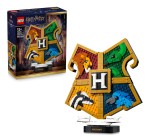 Amazon: LEGO® Harry Potter Le blason des maisons de Poudlard (76462) à 31,99€