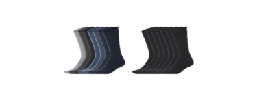 LIDL: ESMARA MEN Chaussettes homme 7 paires - 78% coton bio à 6,99€ (au lieu de 9,99€)