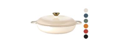 LIDL: SILVERCREST Sauteuse en fonte Premium Ø 30 cm, 3,7 L à 21,99€ (au lieu de 27,99€)