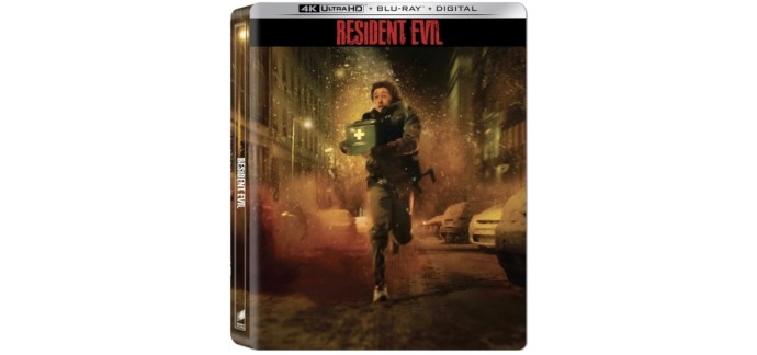 Amazon: Steelbook blu-ray 4K Resident Evil (2026) à 28,35€