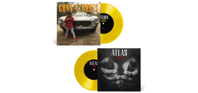 Amazon: Vinyle Guns N' Roses 45 tours - Nothin' / Atlas à 9,99€ (au lieu de 14,99€)