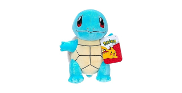 Amazon: Peluche Pokémon PKW Carapuce - 20,3 cm à 14,99€ (au lieu de 20,99€)