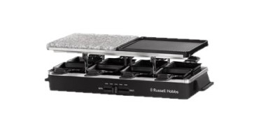 Conforama: Appareil à raclette RUSSELL HOBBS 26280-56 - 8 part(s) à 69,99€ (au lieu de 89,99€)