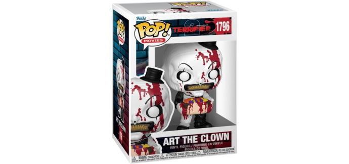 Amazon: Funko Pop Terrifier 2 Art The Clown à 11,9€ (au lieu de 16€)