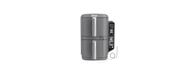 Amazon: Friteuse Ninja Double Stack XL Air Fryer SL451EU - 9.5L à 159,99€ (au lieu de 230€)