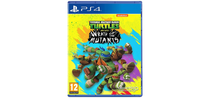 Amazon: TMNT Arcade Wrath of the Mutants (PS4) à 14,99€ (au lieu de 29,99€)