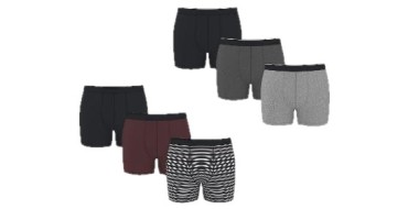 LIDL: ESMARA MEN Lot de 3 boxers homme - 95% coton, élasthanne CREORA™ à 4,99€ (au lieu de 6,99€)