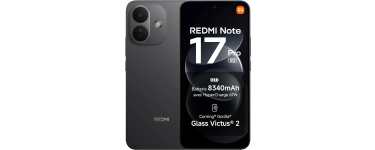 Amazon: Smartphone 6,83" Xiaomi Redmi Note 17 Pro 5G - 8 + 512 Go, noir ou violet à 310€ (au lieu de 430€)