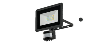 LIDL: Projecteur extérieur LED LIVARNO - 2250 lm, détecteur 12 m, IP44 à 6,99€ (au lieu de 7,99€)