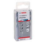 Amazon: Lot de 10 forets hélicoïdaux Bosch Professional HSS PointTeQ pour métal - 4,2 x 43 x 75 mm à 8,79€