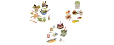 LIDL: LUPILU Set de jeu en bois - Burger, gâteaux ou salade à 9,99€ (au lieu de 14,99€)