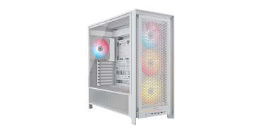Amazon: Boîtier PC Corsair Frame 5000D RS ARGB - Mid-Tower, 4 ventilateurs RS, blanc à 96,14€