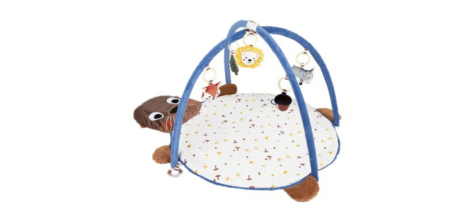 LIDL: LUPILU Tapis d'éveil bébé - hochet, miroir, arceaux pliants à 31,99€ (au lieu de 34,99€)