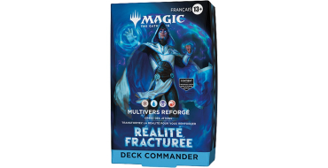 Fnac: Deck Commander Magic The Gathering Réalité Fracturée (TCG) à 51,99€ (au lieu de 54,99€)