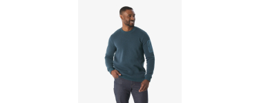 Decathlon: QUECHUA Pull de randonnée homme NH100 bleu à 10,99€ (au lieu de 17,99€)