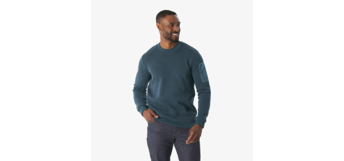 Decathlon: QUECHUA Pull de randonnée homme NH100 bleu à 10,99€ (au lieu de 17,99€)